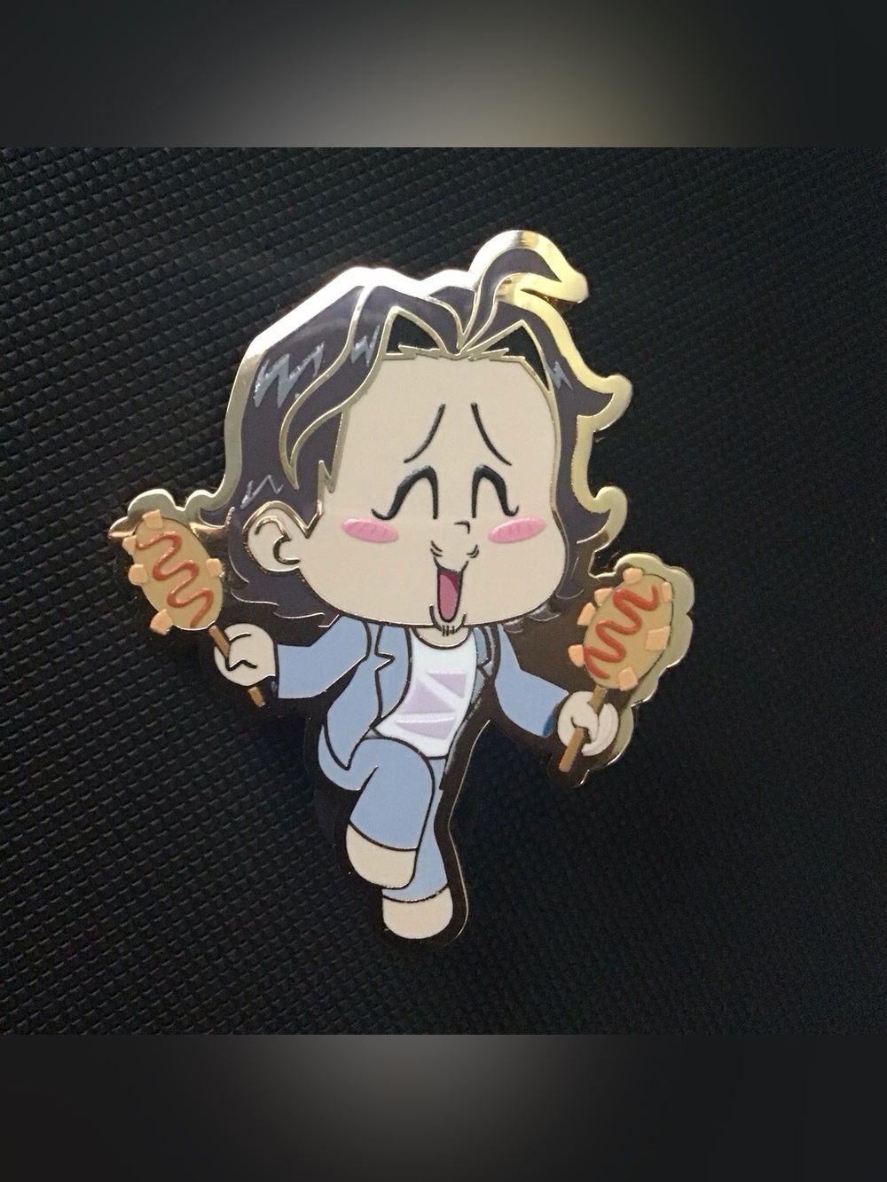 Kpop Demon Hunters LE 250 Bobby Chibi Kawaii Enamel Pin PALM Netflix K-Pop